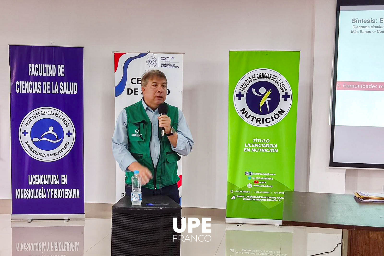 UPE recibe reconocimiento por su apoyo a la promoción de la salud en Alto Paraná: Facultad de Ciencias de la Salud